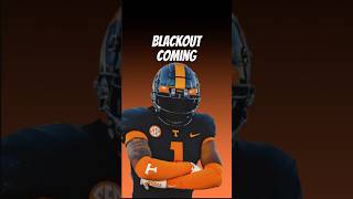 Tennessee Vols Blackout Uniforms👀 tennessee vols volsfootball tennesseevols [upl. by Jarietta]