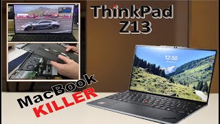 Thinkpad Z13 OLED AMD 6860z powerhouse  USER Review  gaming thermals productivity usability [upl. by Aitnis85]