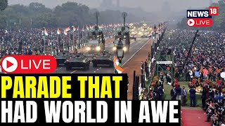 75th Republic Day Parade PM Modi Greets French President amp Madame President  LIVE Coverage  N18L [upl. by Aissat]