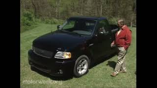 Motorweek 1999 Ford F150 SVT Lightning Road Test [upl. by Alegna]