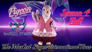 The Masked Singer UK  Pigeon  Season 4 Full [upl. by Mccarty]