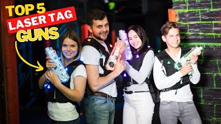 Top 5 Best Laser Tag Guns  2024 Buying Guide [upl. by Analrahc]