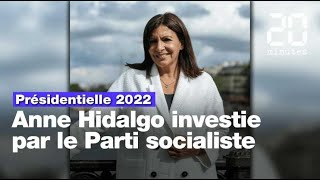 Présidentielle 2022 Anne Hidalgo investie par le Parti socialiste [upl. by Ladnyc]