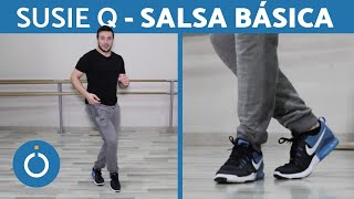 PASO BÁSICO DE SALSA  Susie Q para principiantes [upl. by Zwick]