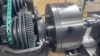 Vevor 8” 3 Jaw chuck amp CME backing plate installed on my craftsman 12x36 lathe [upl. by Eenaj]