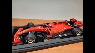 LOOKSMART 118 FERRARI SF90 N16 VITTORIA GP BELGIO 2019 CHARLES LECLERC [upl. by Lombardo550]