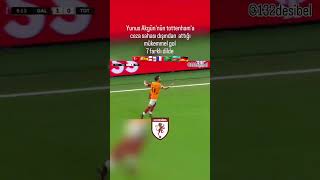 Yunus Akgünün Totthenam a Attığı Gol Yabancı Spikerlerin Tepkisi [upl. by Reve]