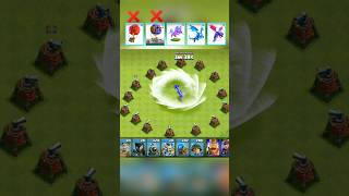 Clash of clans  Air Sweeper vs dragoons amp Balloons clashofclans supercell gaming shorts [upl. by Neeruam]