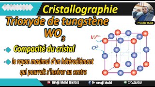 Structure cubique simple CS [upl. by Aeht]