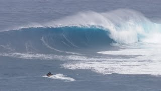 JAWS XXL BIGGEST SWELL OF THE SEASON RAW CLIPS [upl. by Naro939]