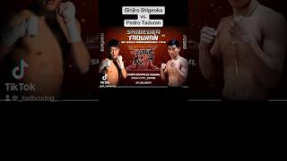 Ginjiro Shigeoka vs Pedro Taduran Fight Preview boxing fighting [upl. by Ephram]