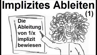 Einführung in das implizite Differenzieren 1 [upl. by Trager]