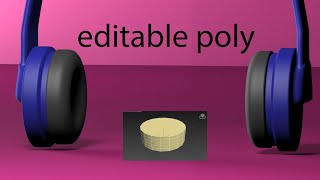 Editable poly modeling in 3ds max tutorial easy [upl. by Viola]