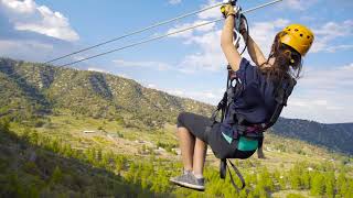 Ziplines at Pacific Crest Canopy Tour [upl. by Huldah278]