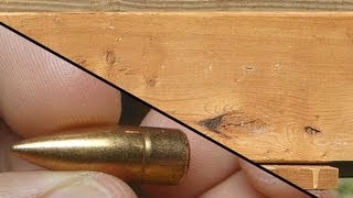 Sabot 762mm vs Wood Board [upl. by Nilde]