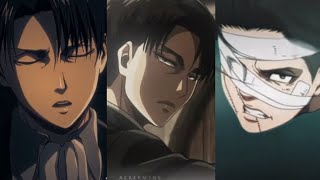 Levi Ackerman Tiktok edits pt 17 he is my fav 🛐 [upl. by Zetnod]