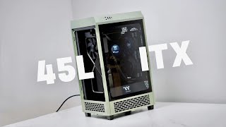 绝了 45升的ITX 4090刚好能放进去～Thermaltake Tower 200装机分享～ [upl. by Lubbi]