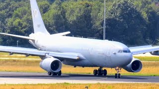 Eindhoven  Closeup 20 Minutes Plane Spotting [upl. by Yduj]