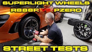 TIRE BATTLE  Super Lightweight Wheel amp Toyo R888R vs Pirelli PZero 060 Milwaukee Onekey 286320 [upl. by Yetac641]