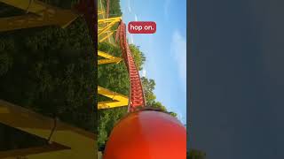 Most INTENSE roller coaster in the world [upl. by Ragde]