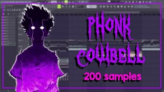 Phonk cowbell  200 samples  Download sample pack  FL Studio [upl. by Nonnaihr941]