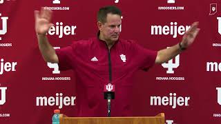 IU football coach Curt Cignetti discusses 567 win over Nebraska [upl. by Dulcy]