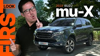 New 2023 Isuzu muX First Impressions [upl. by Naujd408]