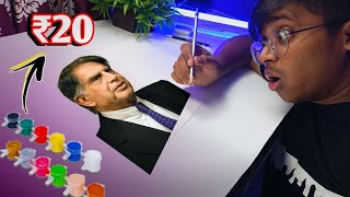 Sir Ratan Tata VS ₹20 Doms Color 😲 [upl. by Ihskaneem662]