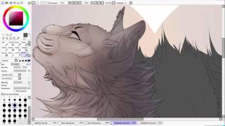 Snowfur and Thistleclaw  Speedpaint [upl. by Vargas568]