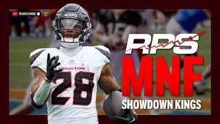 NFL MNF Strategy  WEEK 11  1118  Showdown KINGS [upl. by Strohbehn]