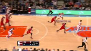 Defense to Offense  Knicks vs Sixers ll 31112 [upl. by Llednol]