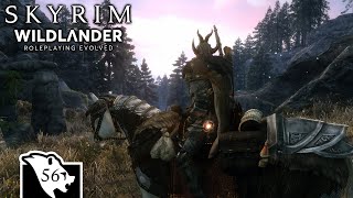 Taking Serana Home  Skyrim Wildlander  Part 56 [upl. by Steffane107]