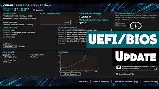 How to Update a Motherboard BIOS  UEFI  CPU Upgrade More Stability performance and Compatibility [upl. by Anilejna]