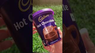 Cadbury Hot Chocolate Review ☕ shorts ytshorts shortsfeed [upl. by Hafirahs]