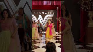 Bridesmaids Surprise Everyone with Epic Sangeet Dance Performance 💃 [upl. by Immaj]