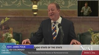 Gov Jared Polis defines 2024 priorities in State of the State address [upl. by Gnohc]