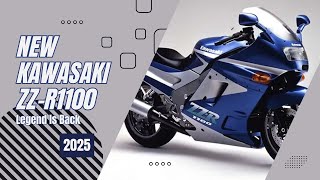 2025 New Motorcycle Kawasaki ZZR1100 Introduced The Legend Is Back [upl. by Tolkan]