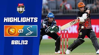 Perth Scorchers v Adelaide Strikers  BBL13 [upl. by Charmion]