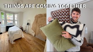 WE ARE NEARLY FINISHED  LIVING ROOM UPDATES amp PLASTERING  WEEKLY VLOG [upl. by Diann]