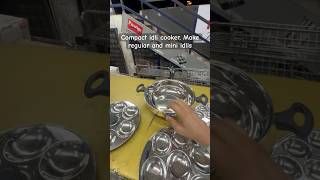 Steel Idli CookerMini Idli Cooker Make soft IdliSteamerBest Idli kitchenmart Soft Dhokla Maker [upl. by Norehs337]