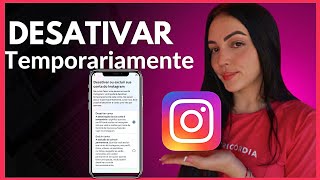 COMO DESATIVAR INSTAGRAM TEMPORARIAMENTE [upl. by Crispa]