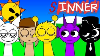 Incredibox  Sprunki Sinner Edition all animations [upl. by Divad200]