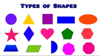 Types of Shapes  Advanced Geometric Shapes  Learning About Shapes Supereasylearningplace [upl. by Mogerly]