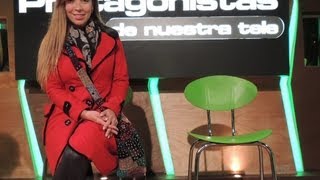 Angelica Andrade en la Casa Estudio de Protagonistas de Nuestra Tele [upl. by Suiradel399]