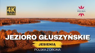 JEZIORO GŁUSZYŃSKIE JESIENIĄ 4K [upl. by Elades741]