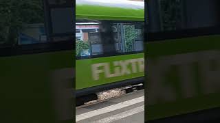 FLX Flixtrain Durchfahrt in HamburgHarburg [upl. by Farrison401]