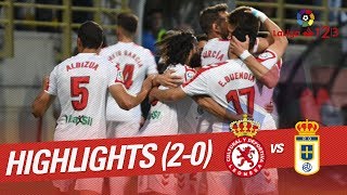 Resumen de Cultural Leonesa vs Real Oviedo 20 [upl. by Akineg]