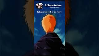 Ichigo loses his power bleach ichigo rukia anime [upl. by Faina]