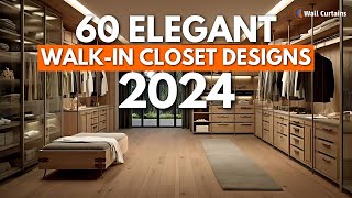 👗 60 Modern WalkIn Closet Design Ideas  Best Trends of 2024👗 [upl. by Aloisia344]