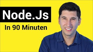 Nodejs Tutorial für Anfänger  Lerne Node in 90 Minuten [upl. by Lynnette]